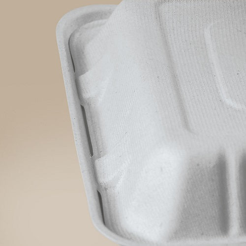 Menübox, 3-geteilt, 232 x 230 x 80 mm - 200 Stk.