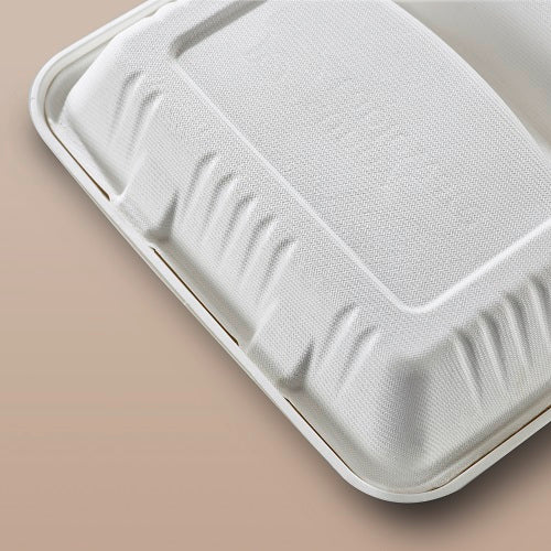 Menübox, 2-geteilt, quer, 248 x 230 x 78mm - 200 Stk.