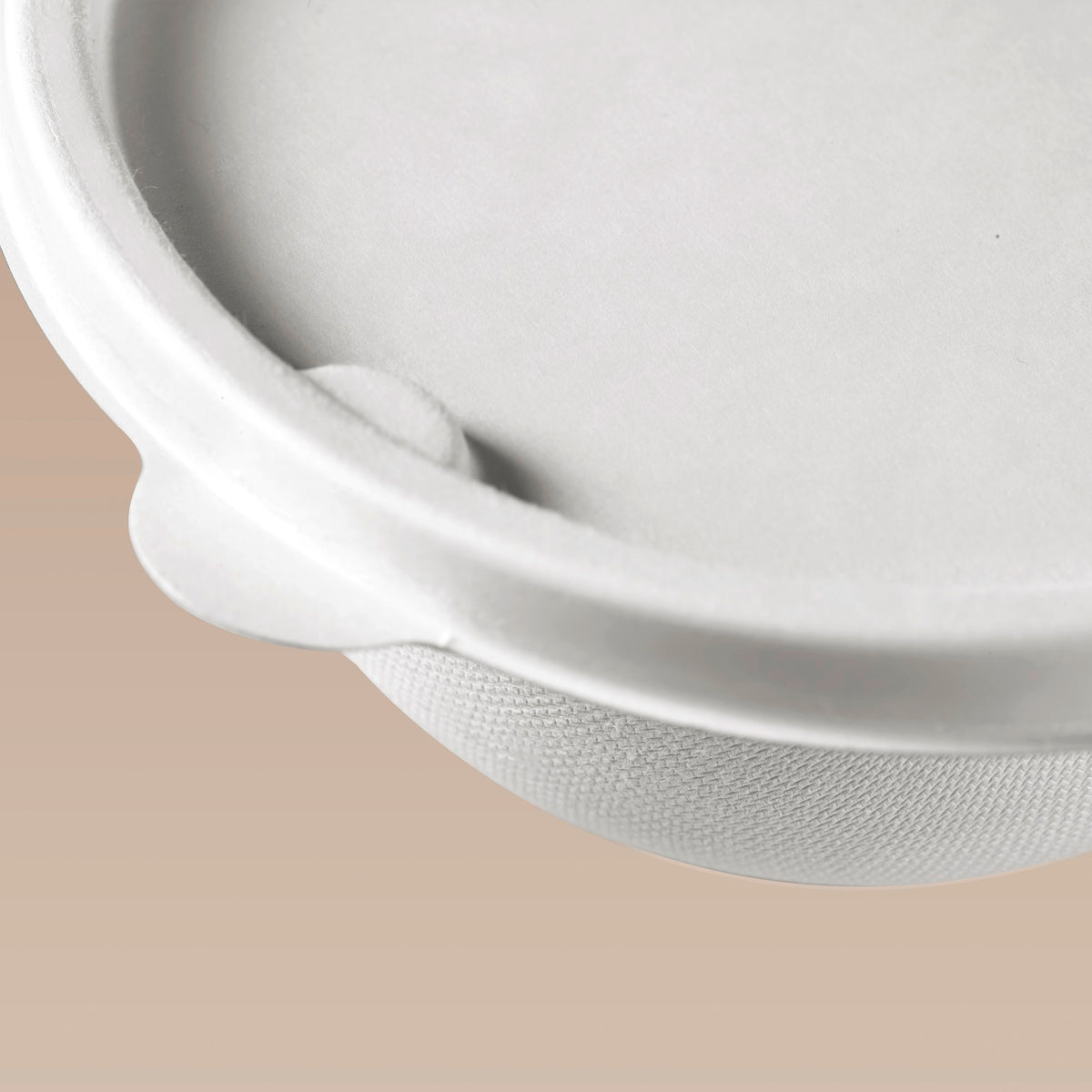 Schale mit Deckel rund, 600 ml, verschliessbar - 400 Stk.