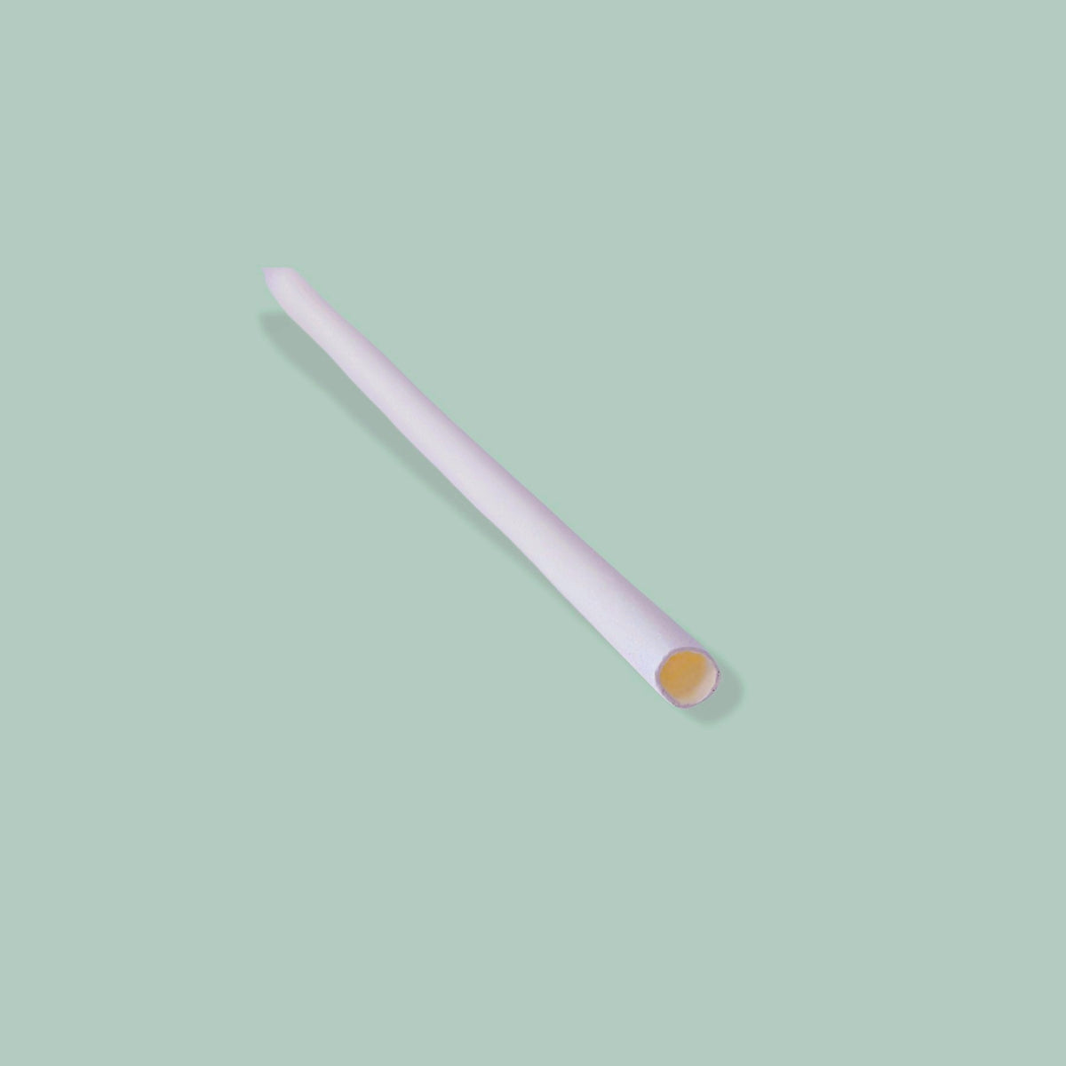 Papier Trinkhalme 20 cm lang, 5 mm Ø weiß, 250 Stk.